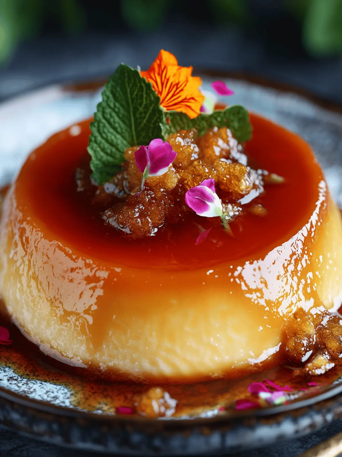 Mexican Independence Day Flan