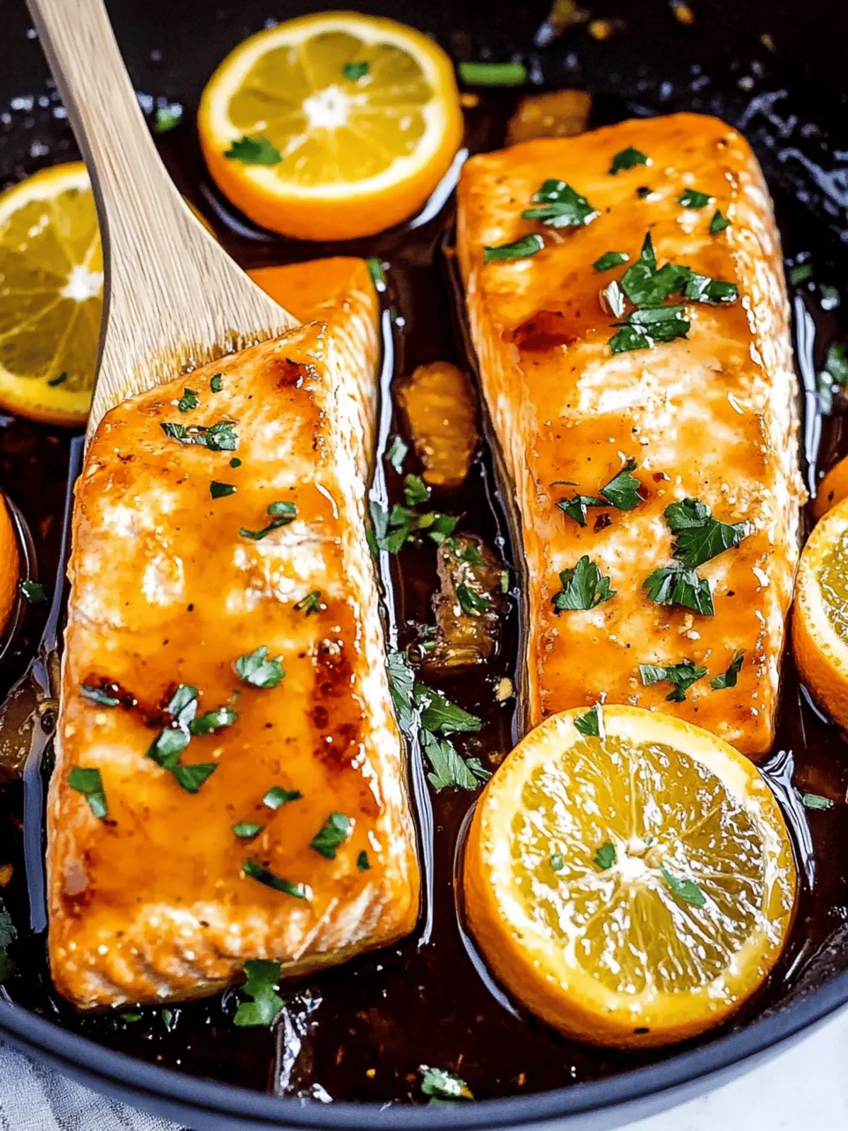 Orange Glazed Salmon