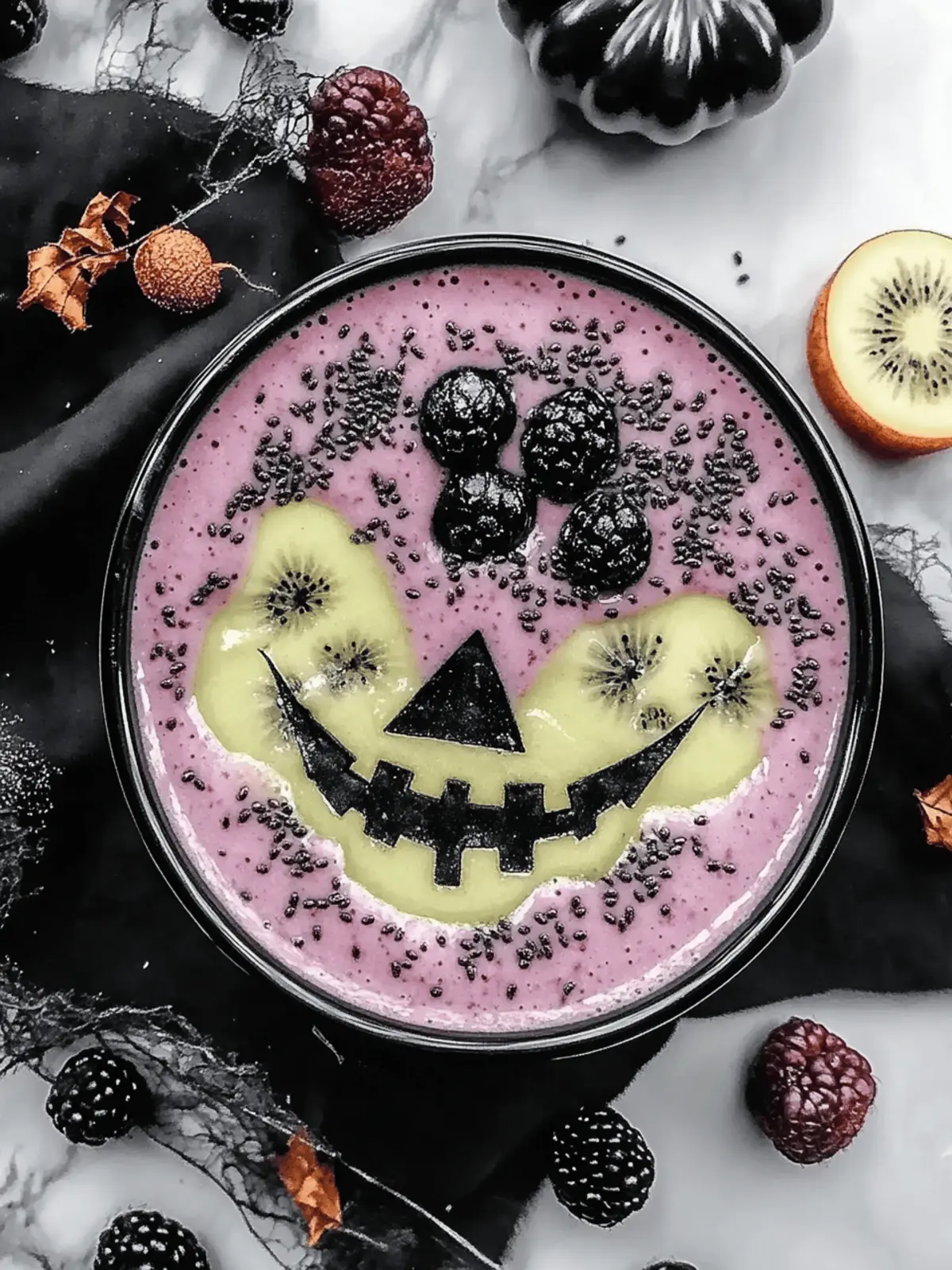 Halloween Smoothie Bowl