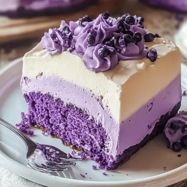 Ube Tres Leches Cake