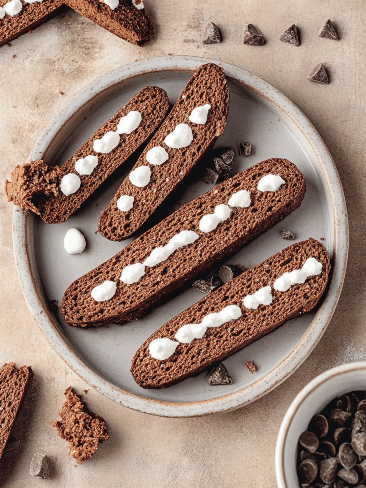 Hot Chocolate Biscotti