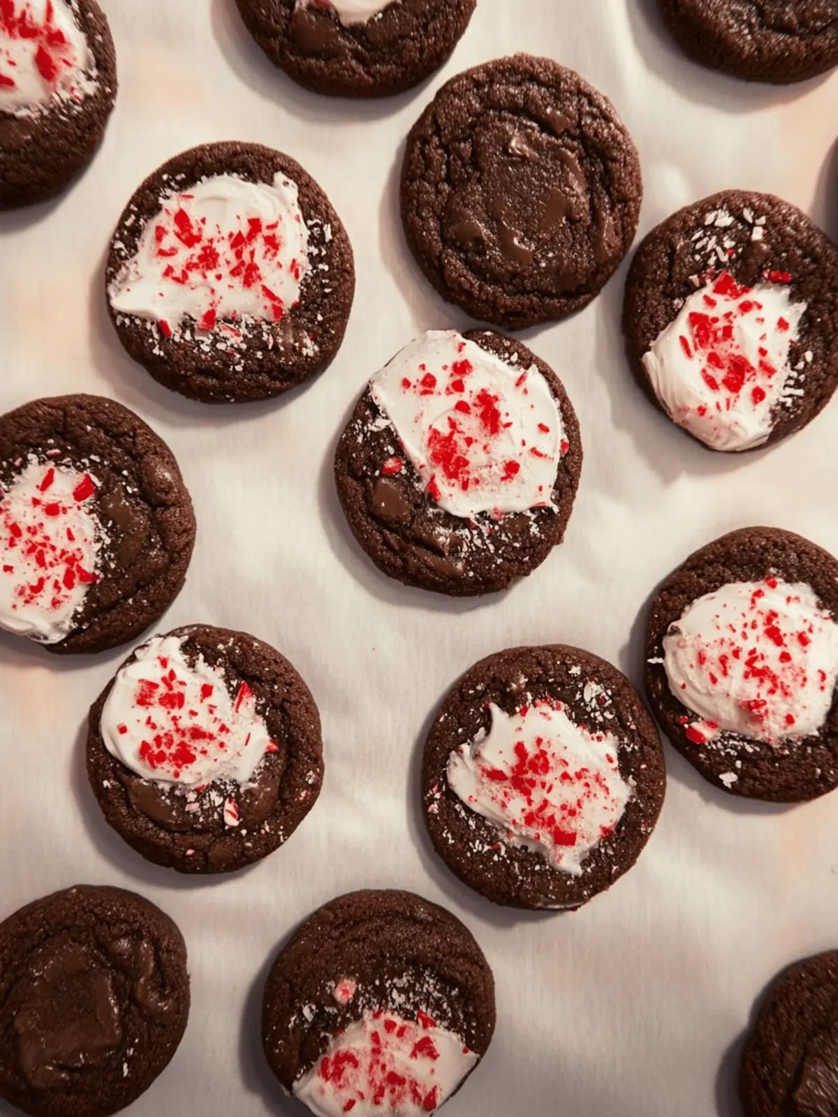Chocolate Peppermint Cookies