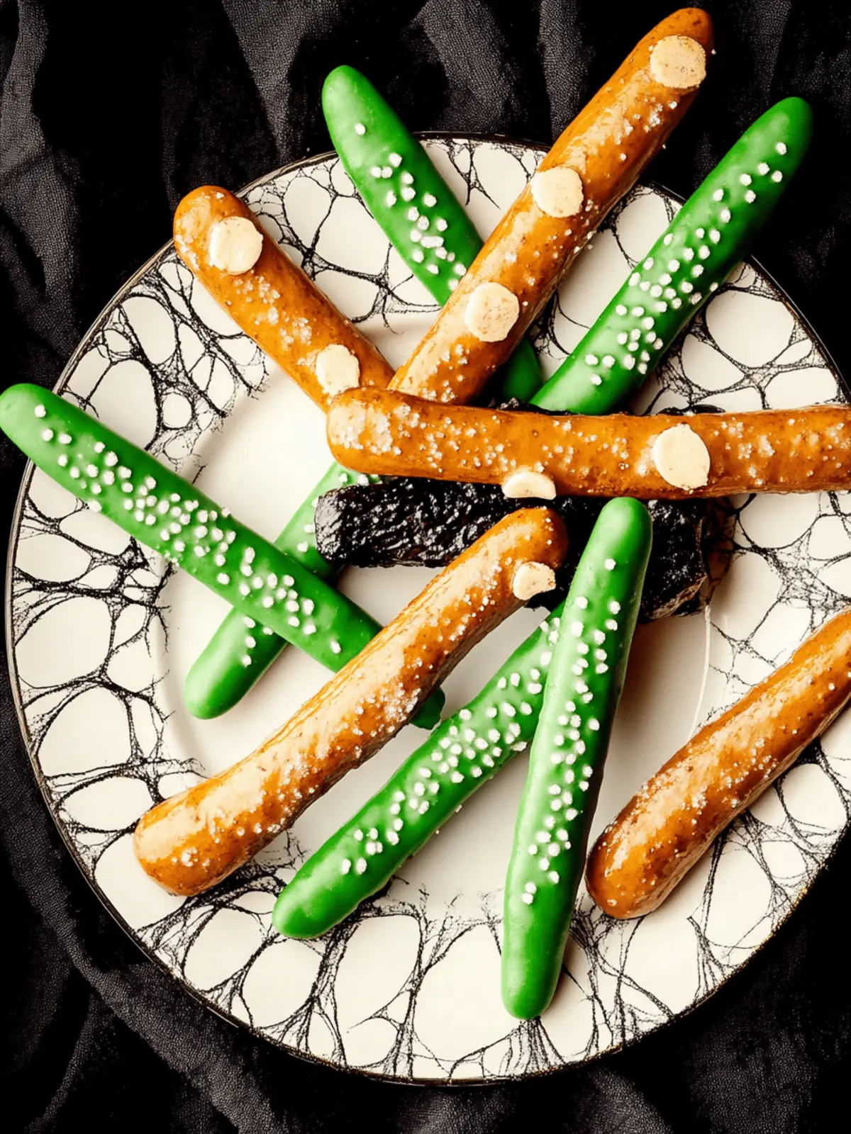 Witch Finger Pretzels