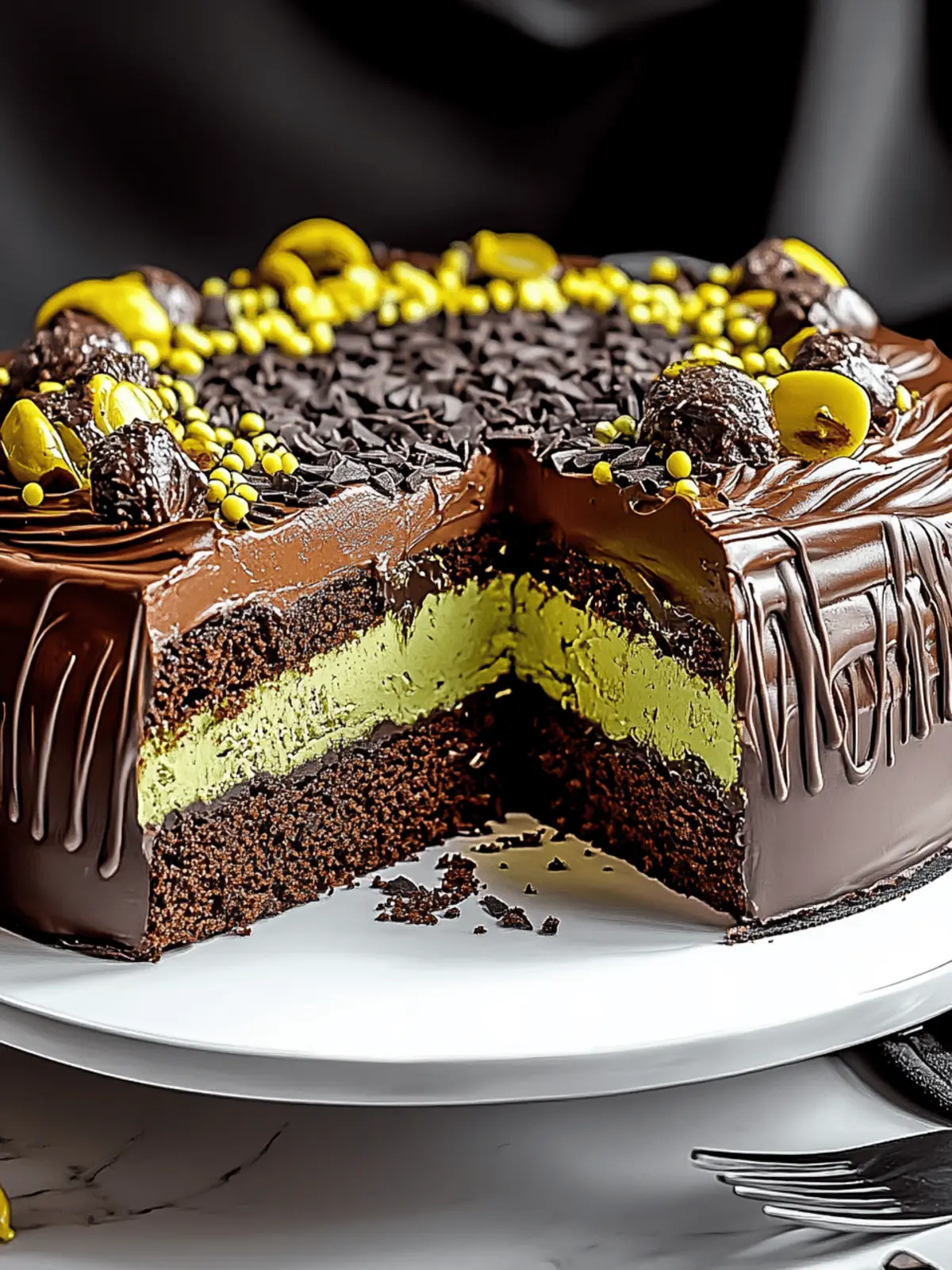 Dubai Chocolate Cake