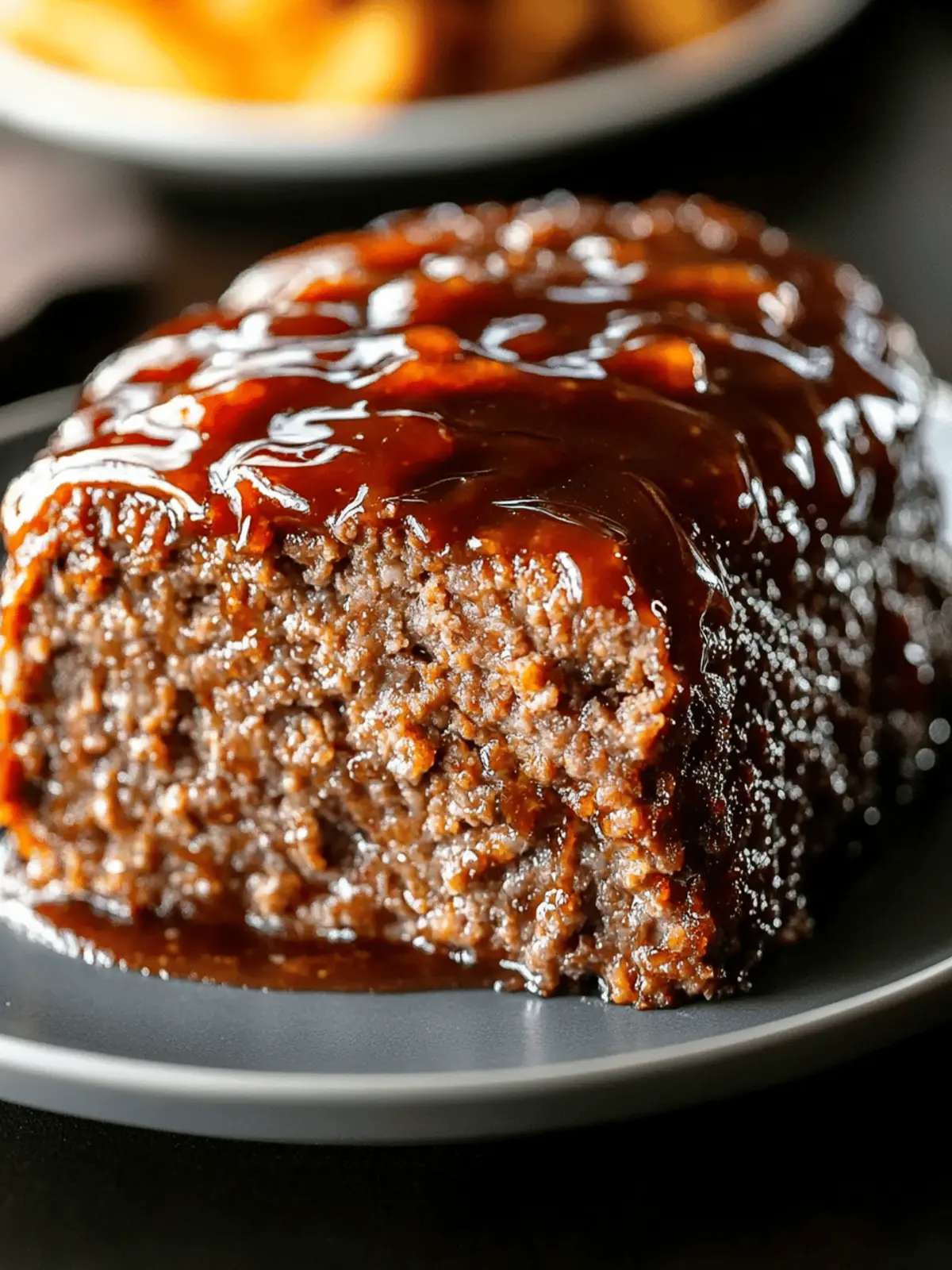 Meatloaf with Brown Sugar Glaze