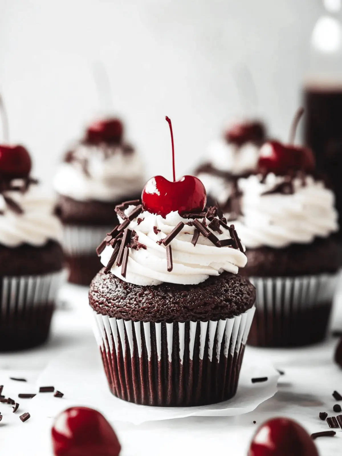 Black Forest Cupcakes