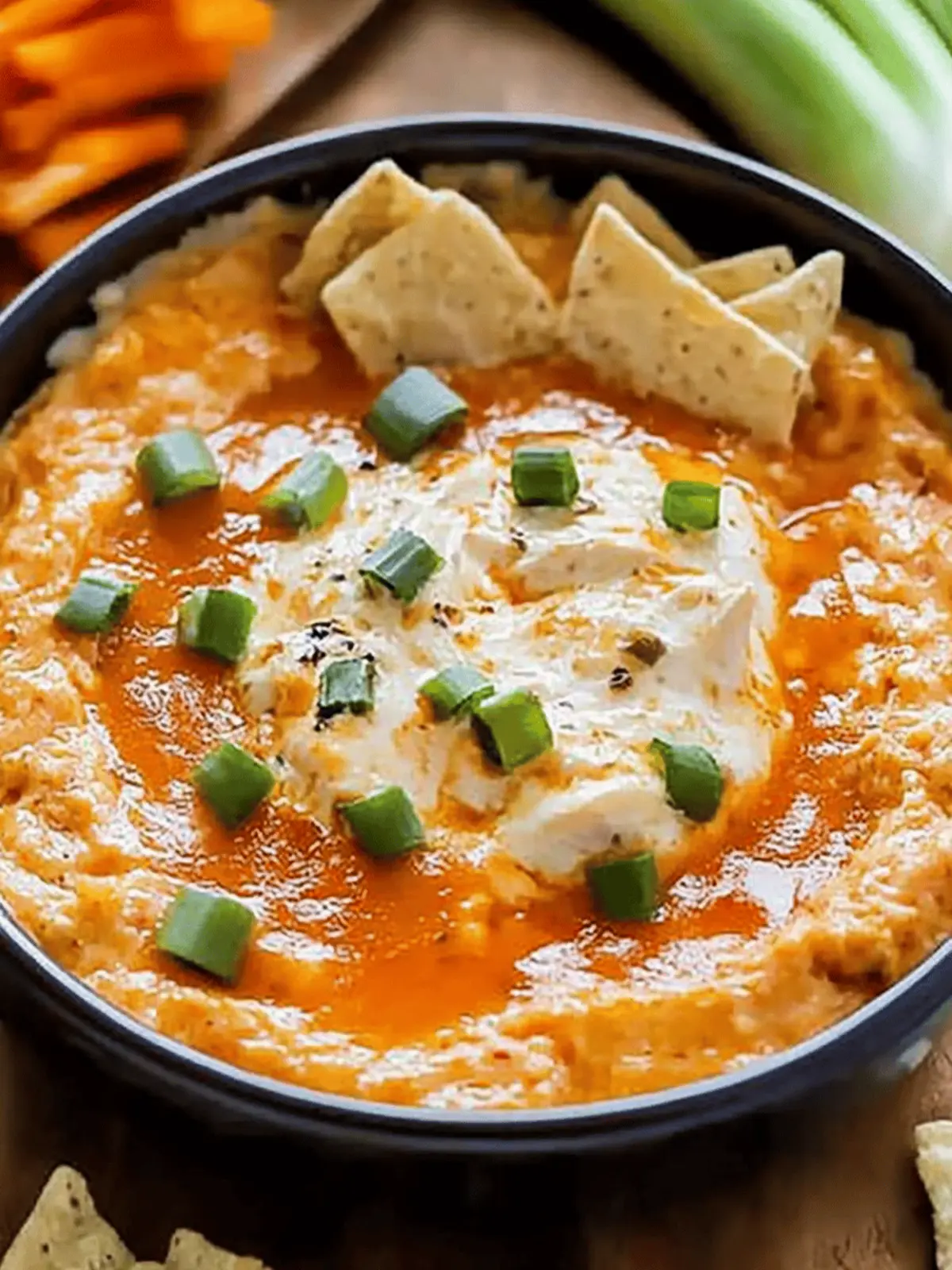 Buffalo Chicken Honey Dip