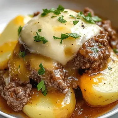 Crockpot Hamburger Potato