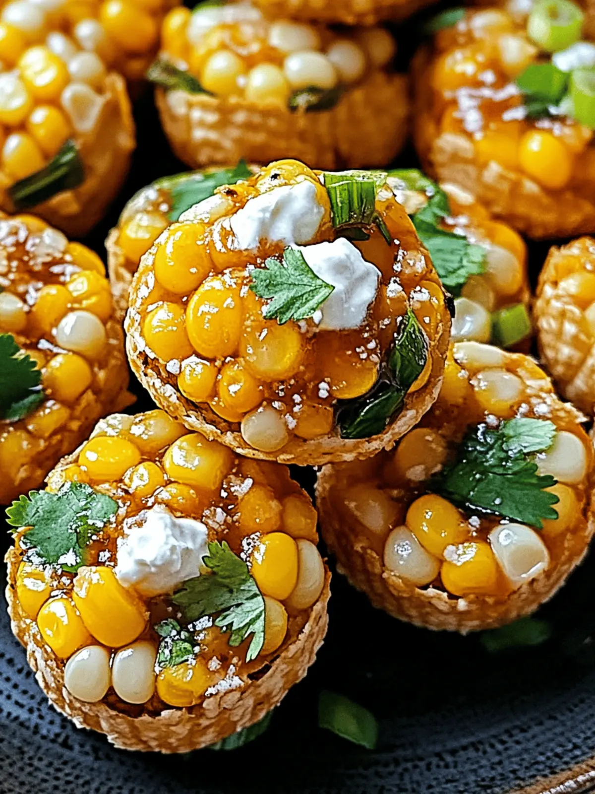 Spicy Mexican Corn Bites