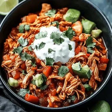 Mexican Pulled Chicken