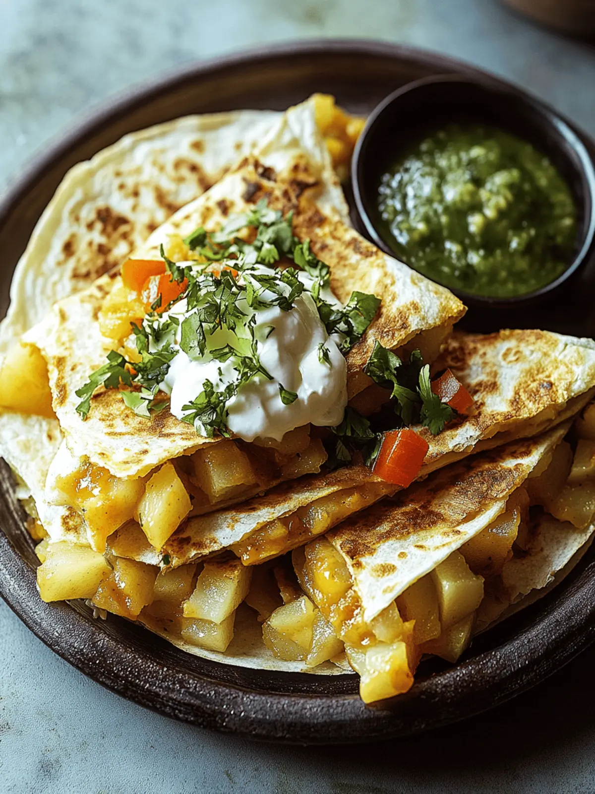 Quesadillas de Papas