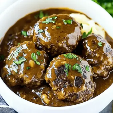 Slow Cooker Salisbury Steak