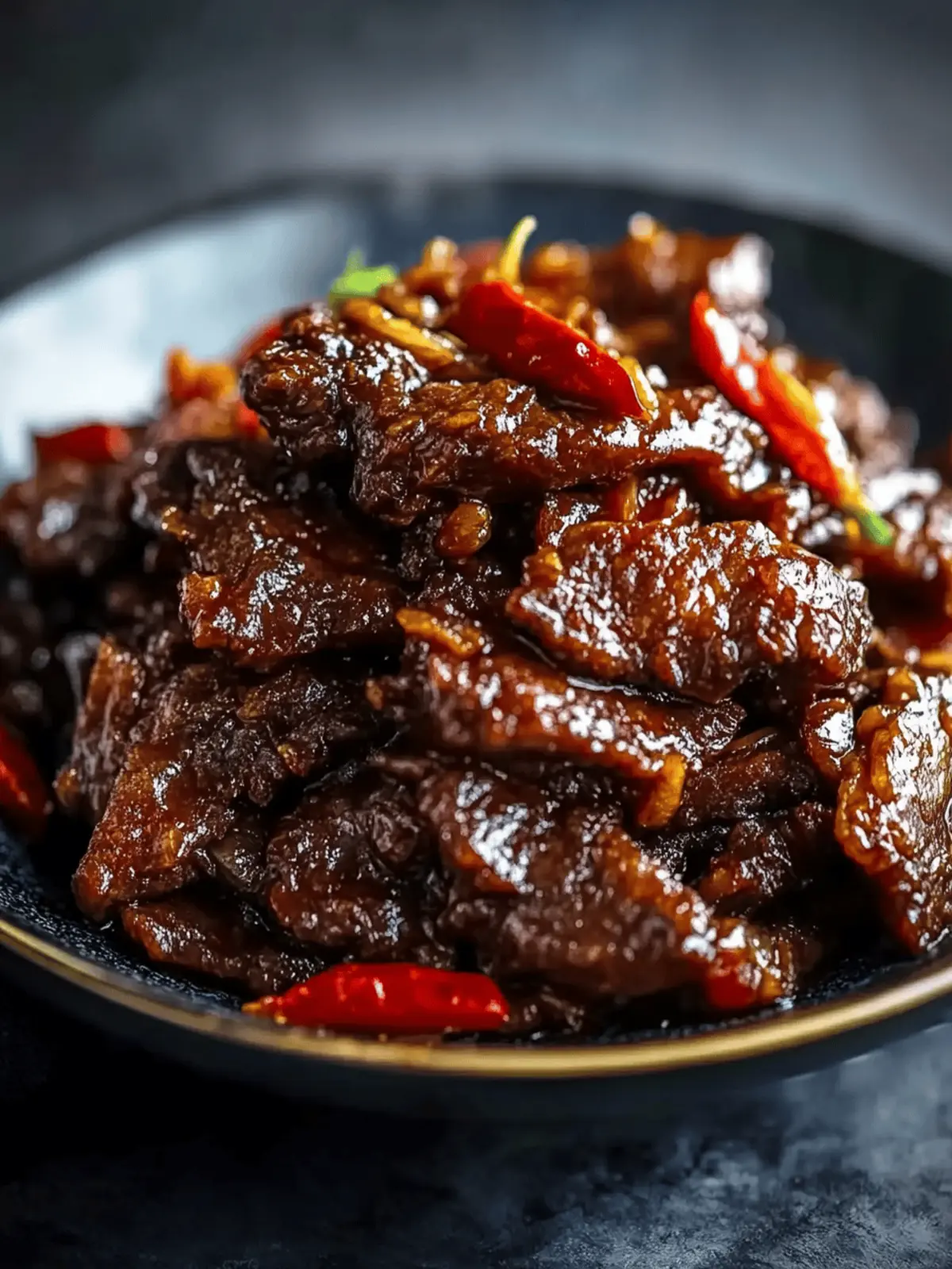 Crispy Chilli Beef