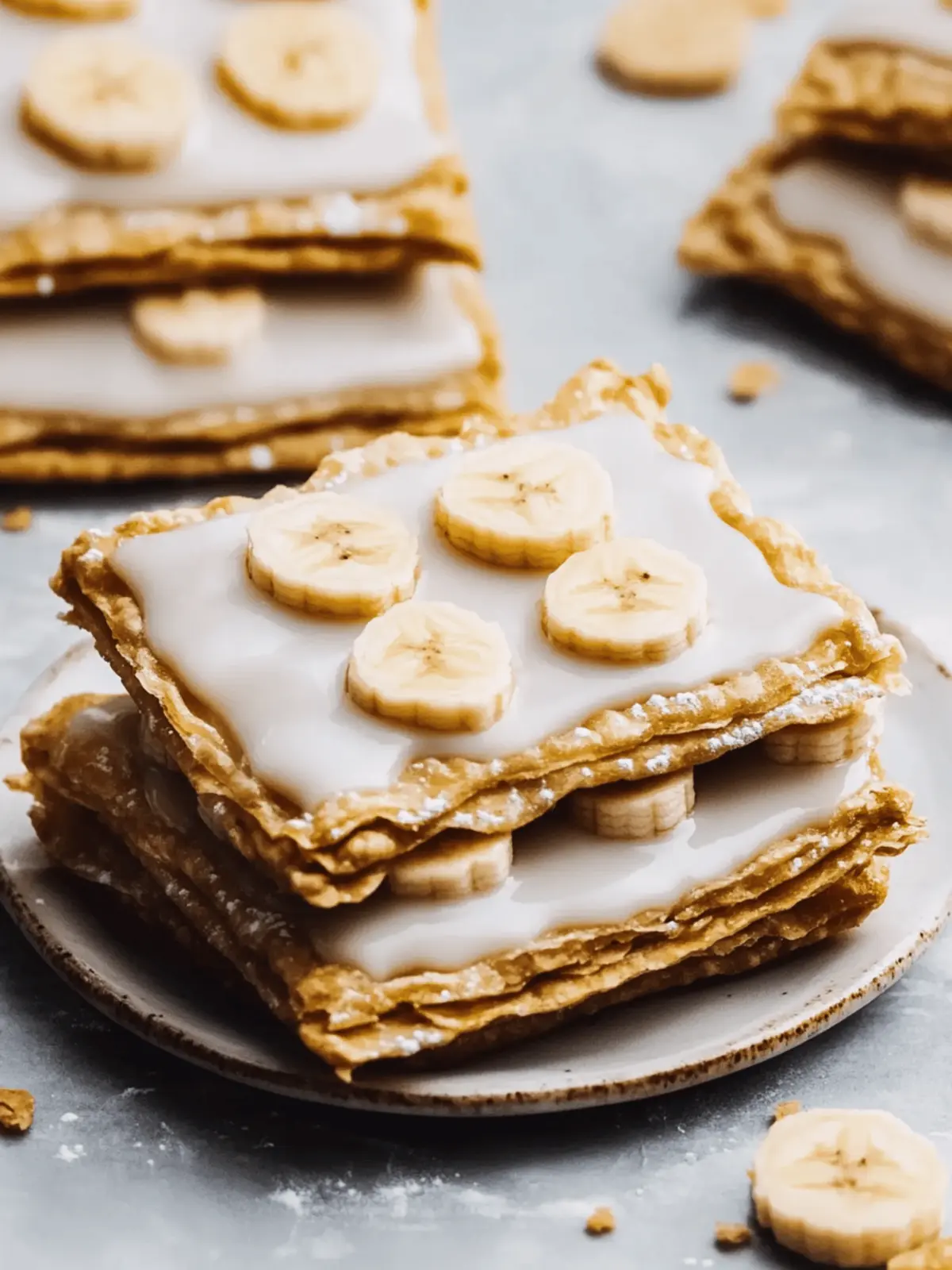 Banana Pop Tarts