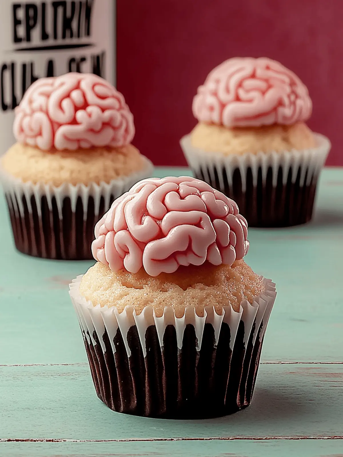Brain Cupcakes