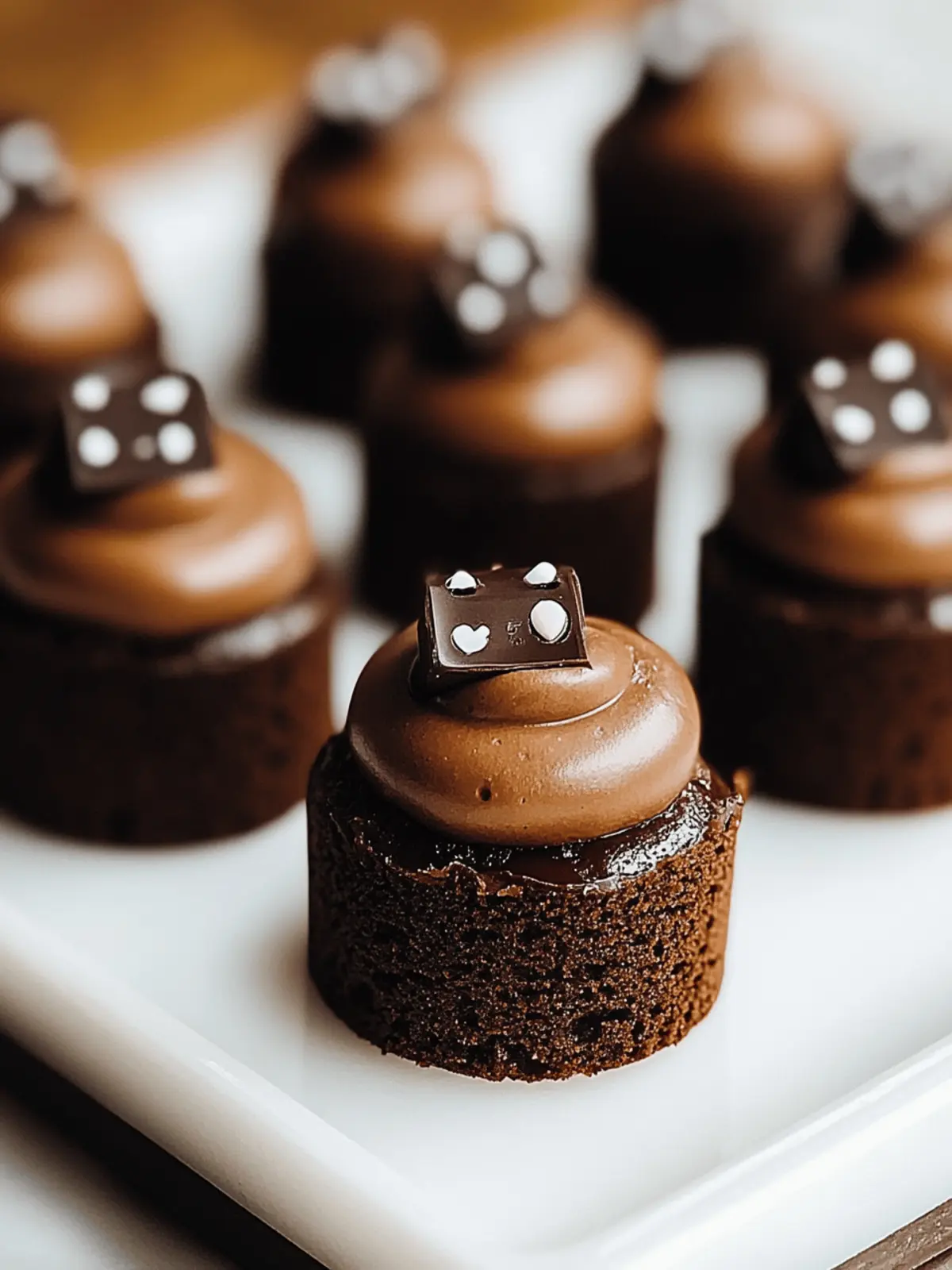 Brownie Petit Fours