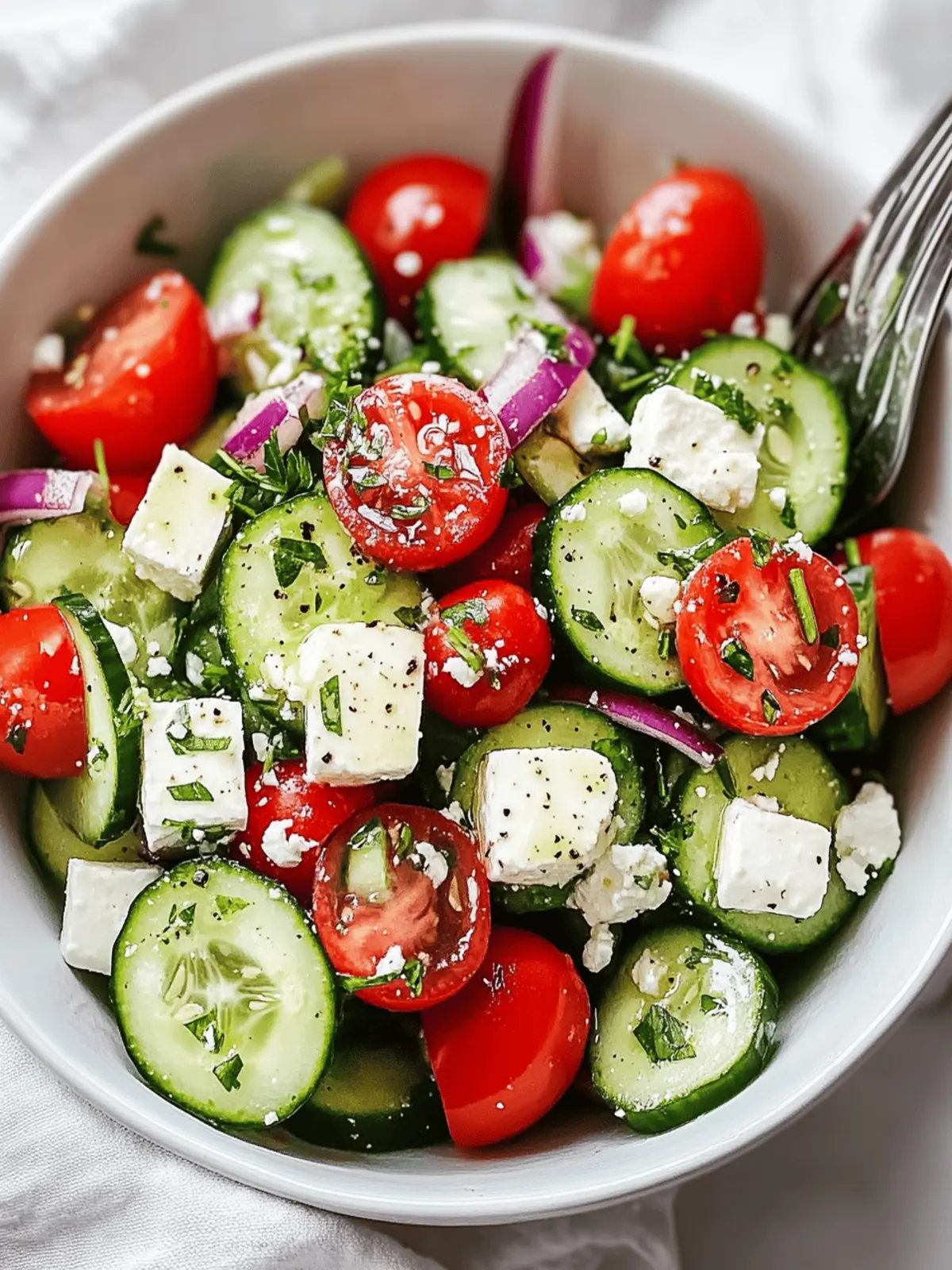Greek Cucumber Salad