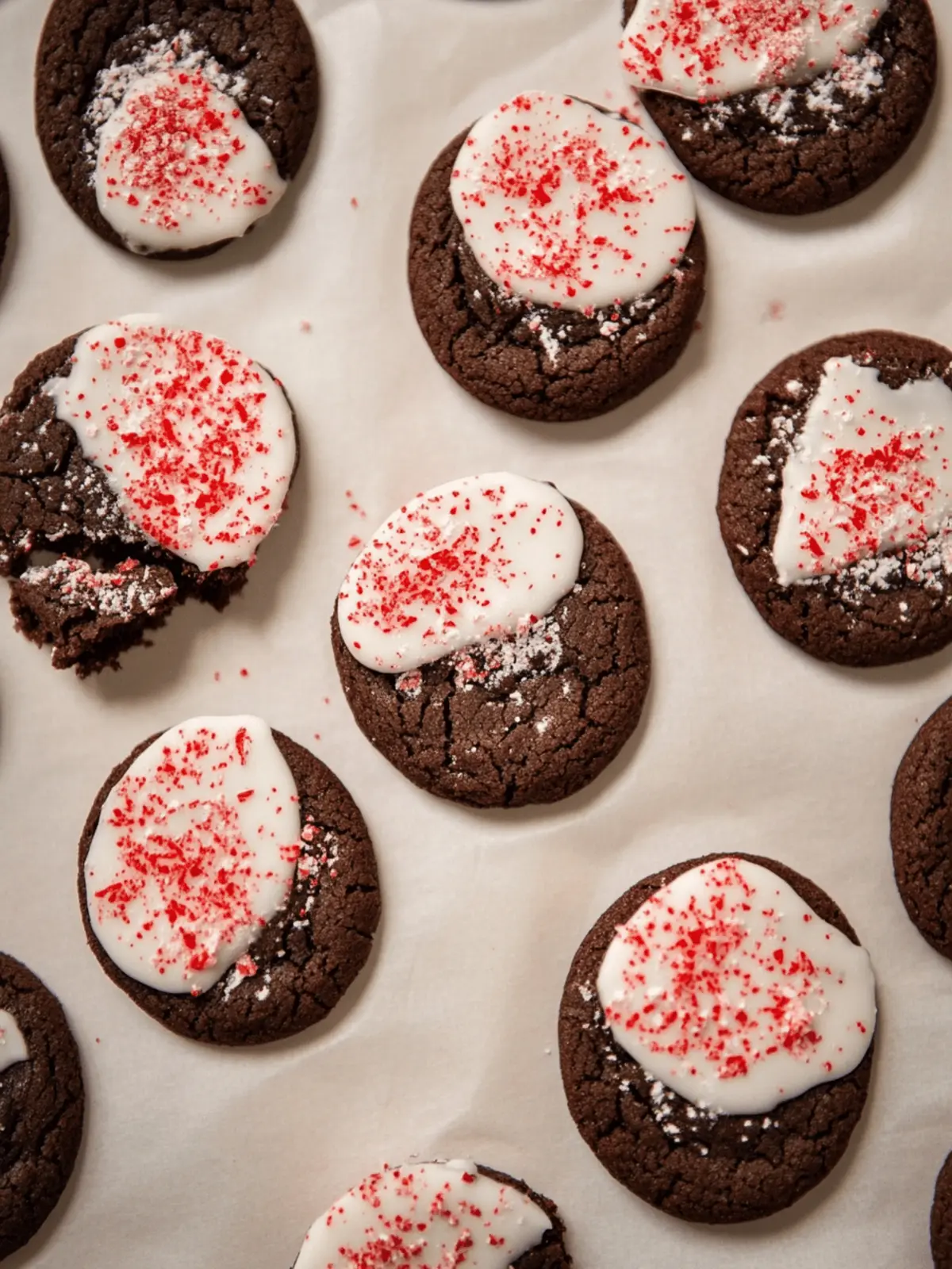 Chocolate Peppermint Cookies