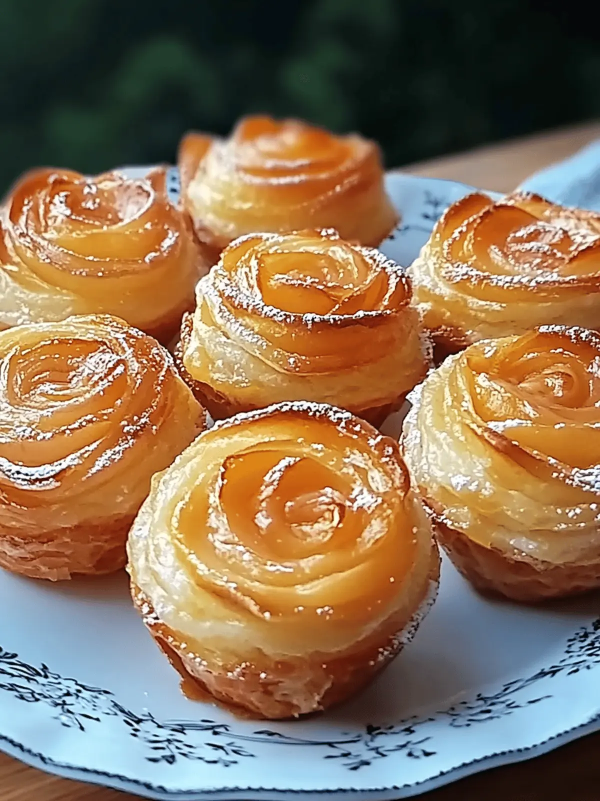 Peach Pie Cruffins