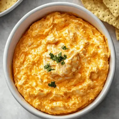 Healthy Buffalo Chicken Dip