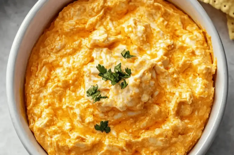 Healthy Buffalo Chicken Dip