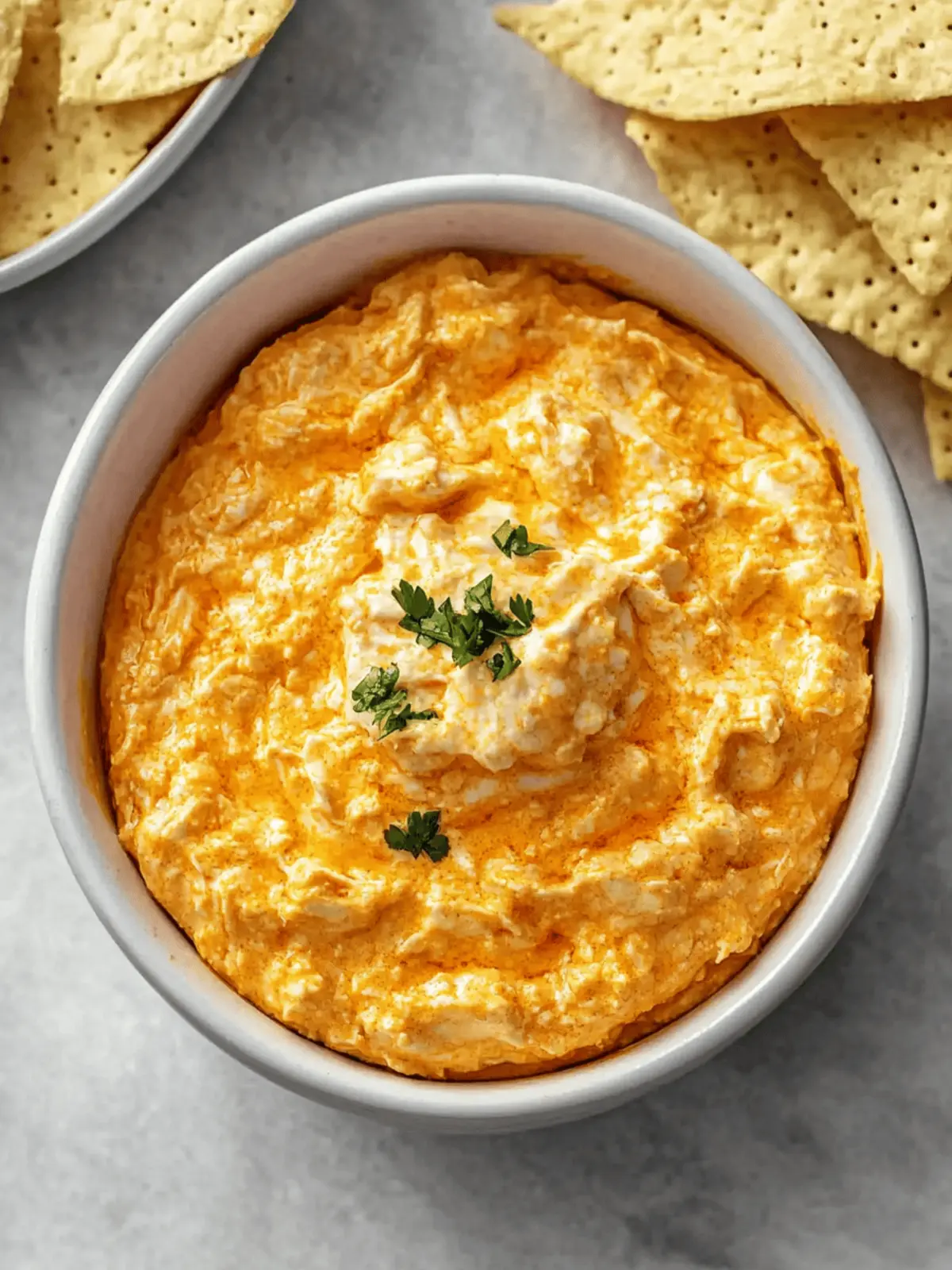 Healthy Buffalo Chicken Dip