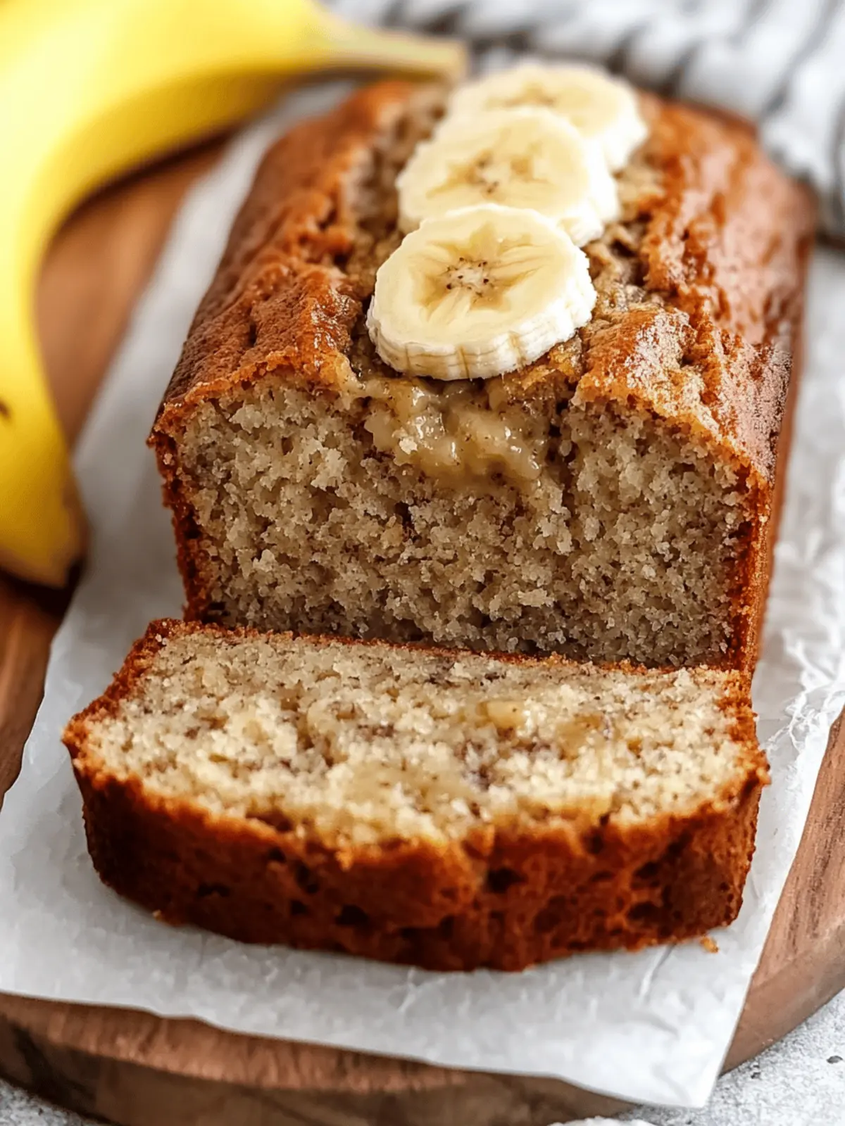 Moist Banana Bread