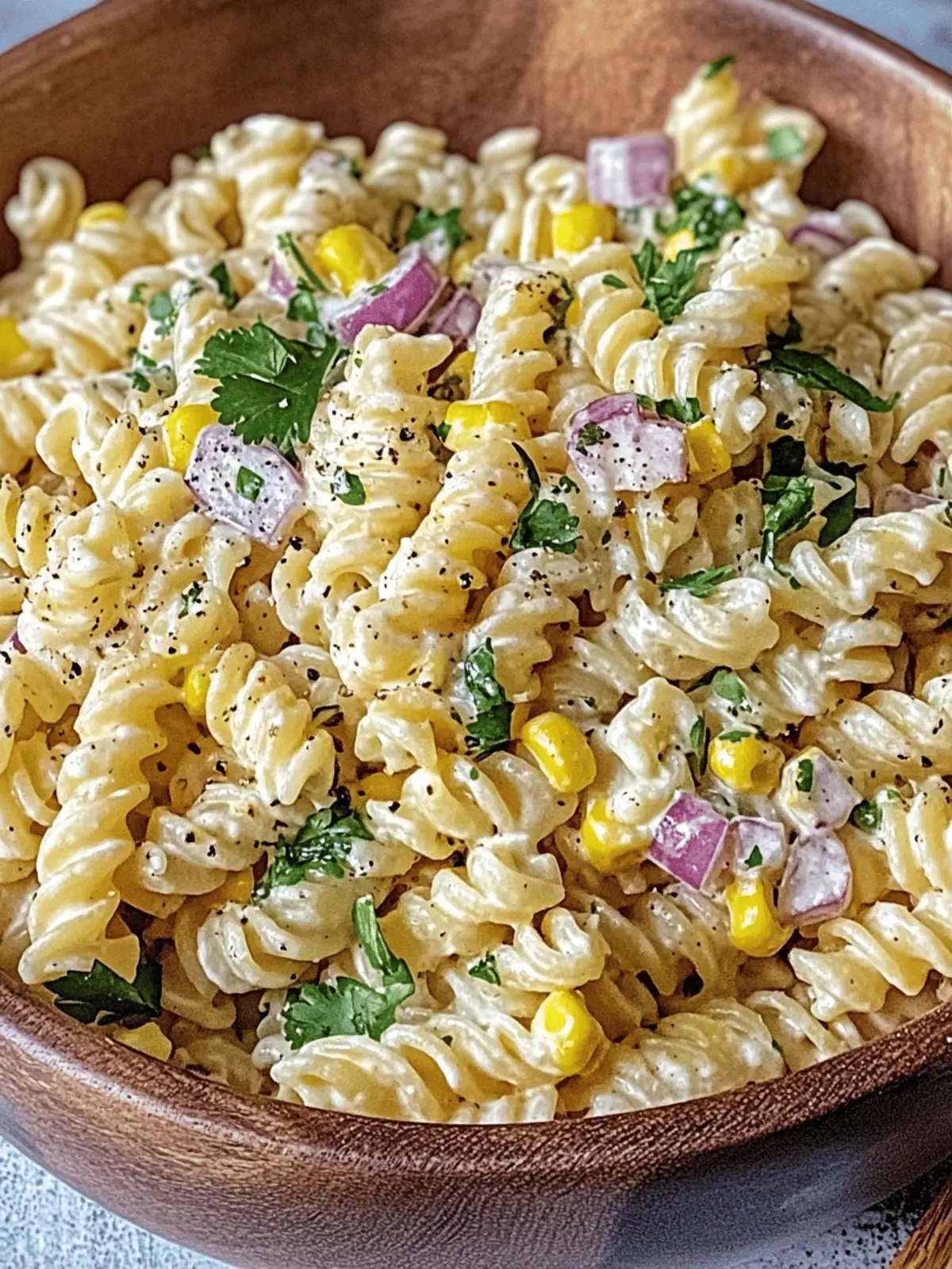 Elote Pasta Salad