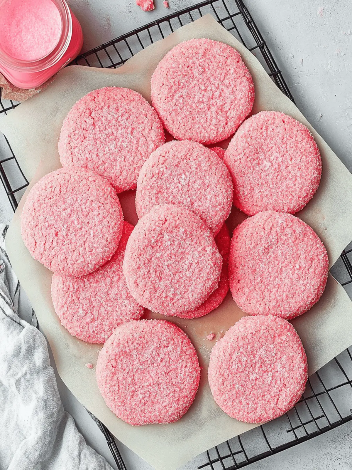 Mexican Pink Cookies