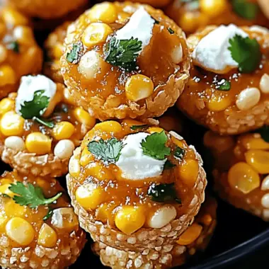 Spicy Mexican Corn Bites