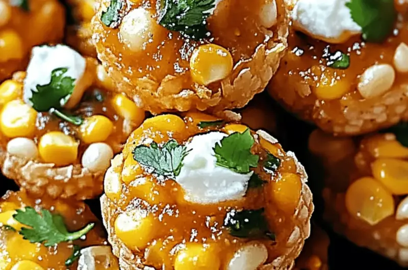 Spicy Mexican Corn Bites
