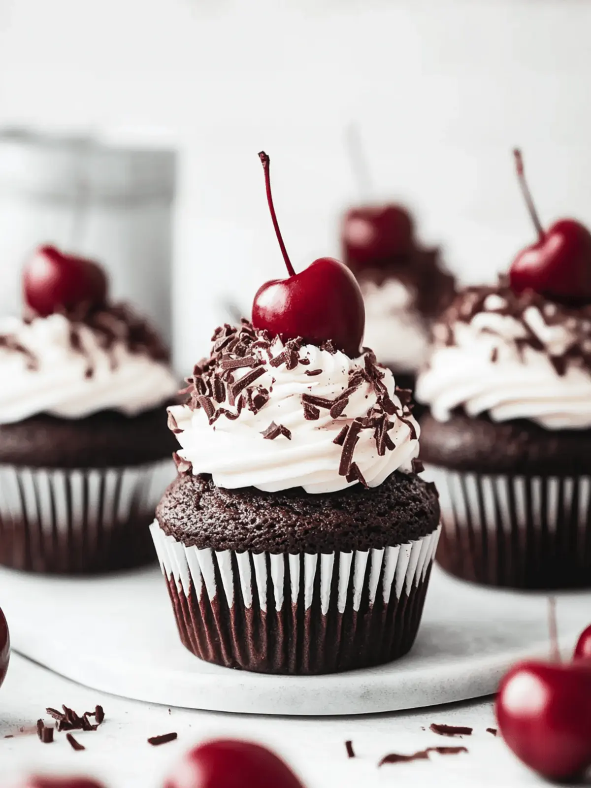 Black Forest Cupcakes
