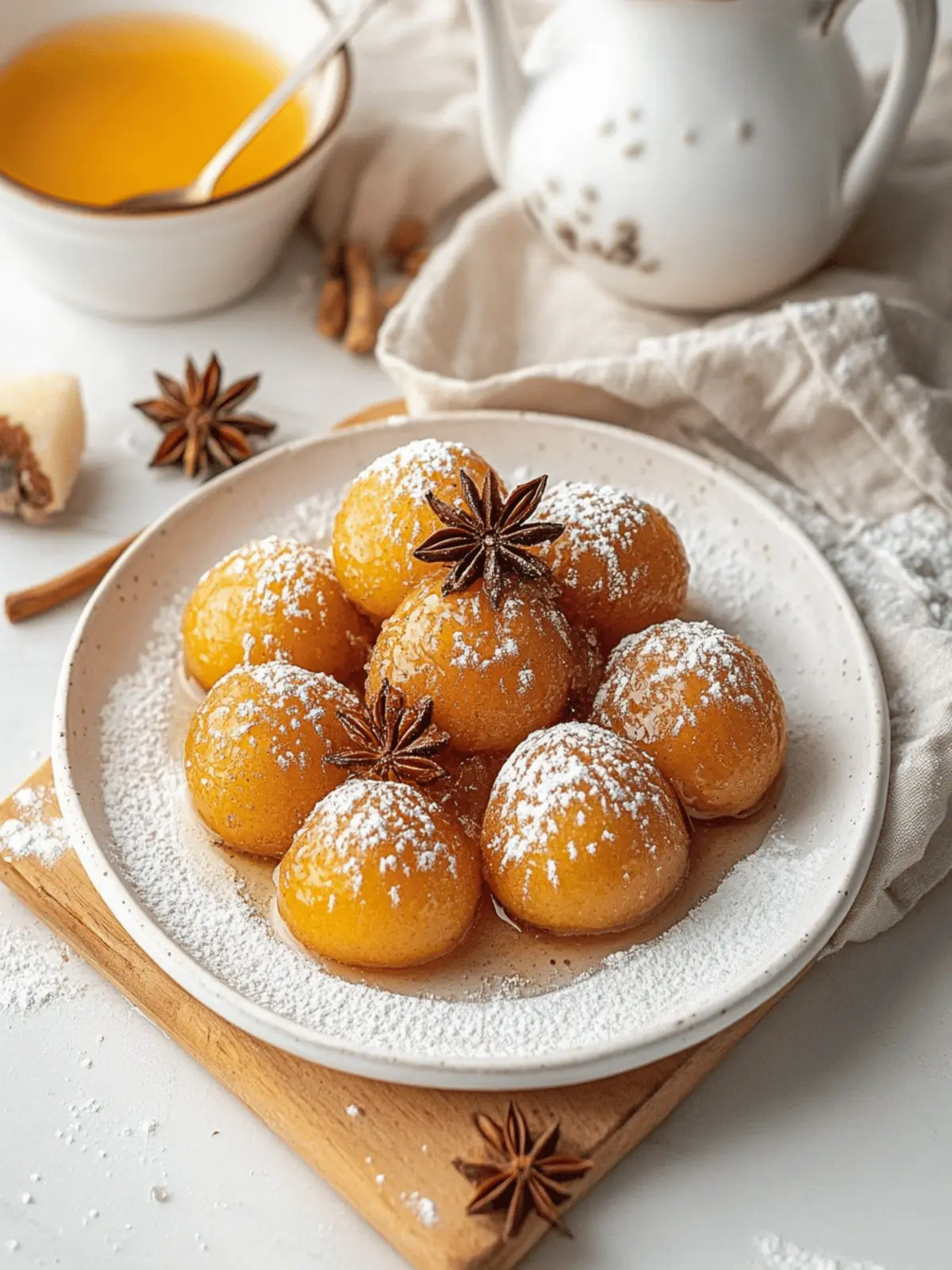 Bunuelos With Anise and Sugar
