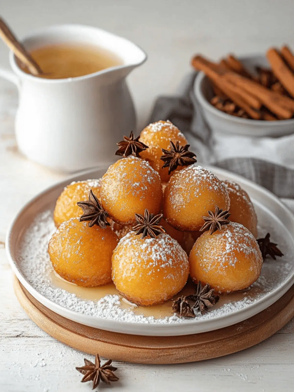 Bunuelos With Anise and Sugar