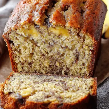 Classic Moist Banana Bread