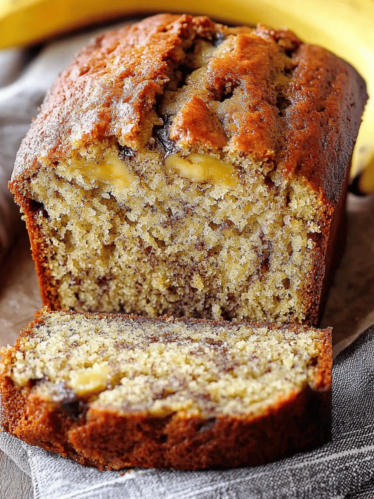 Classic Moist Banana Bread