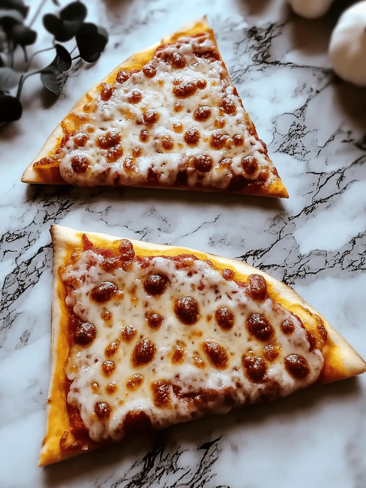 Witch Hat Pizzas