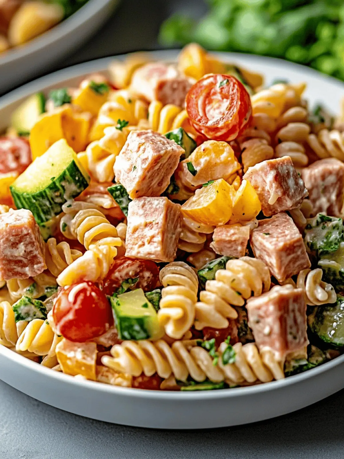 Club Sandwich Pasta Salad