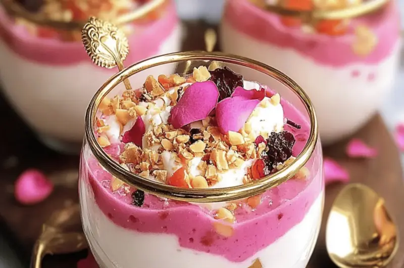 Rose Rasmalai Falooda