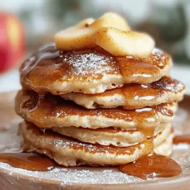 Apple Cinnamon Pancakes