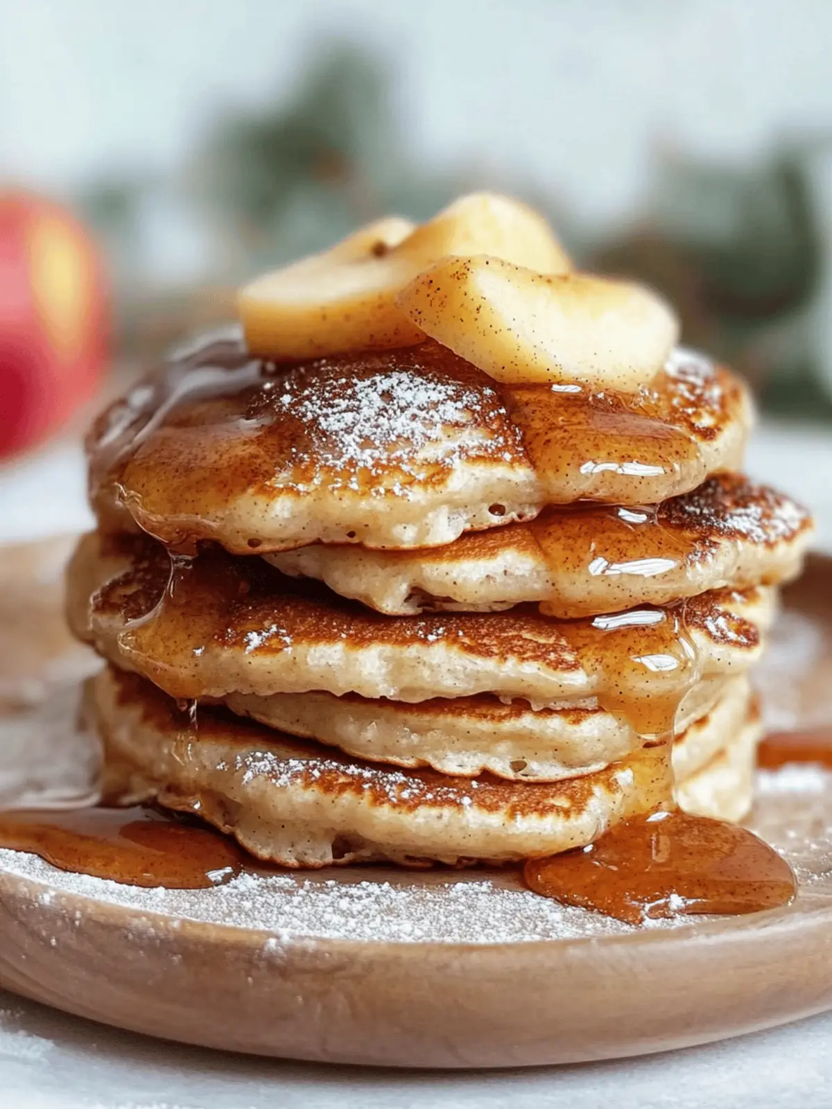Apple Cinnamon Pancakes