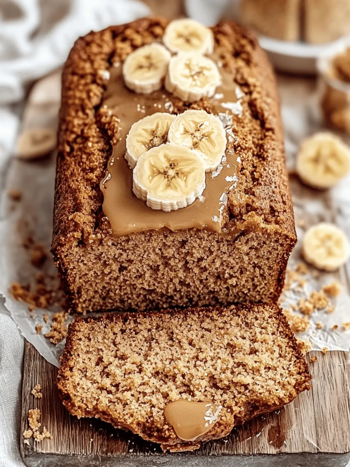 Biscoff Banana Bread