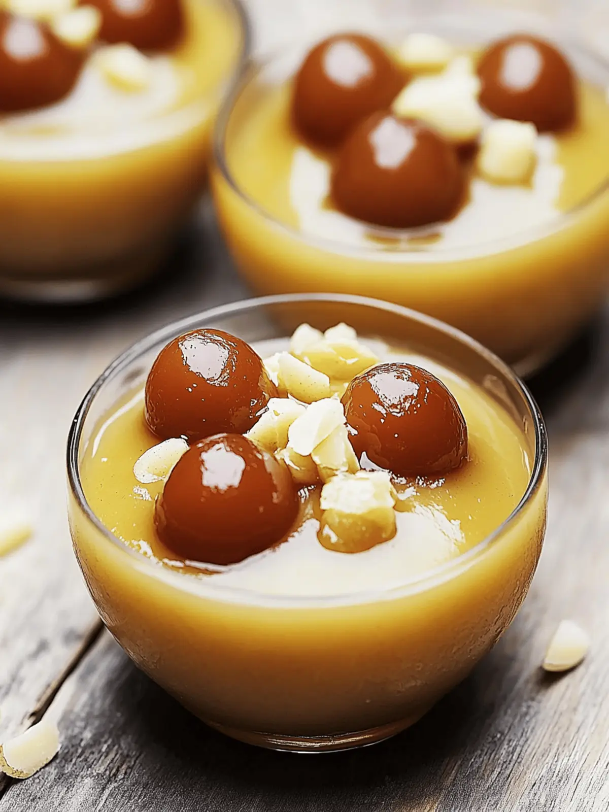 Custard Gulab Jamun