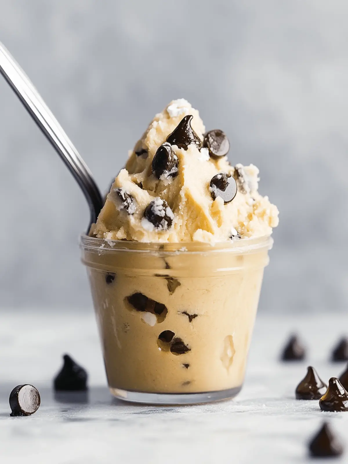 Edible Cookie Dough for One
