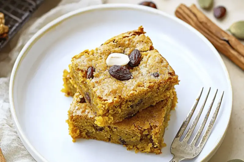 Butternut Squash Blondies
