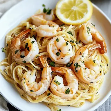 Dairy-Free Shrimp Scampi