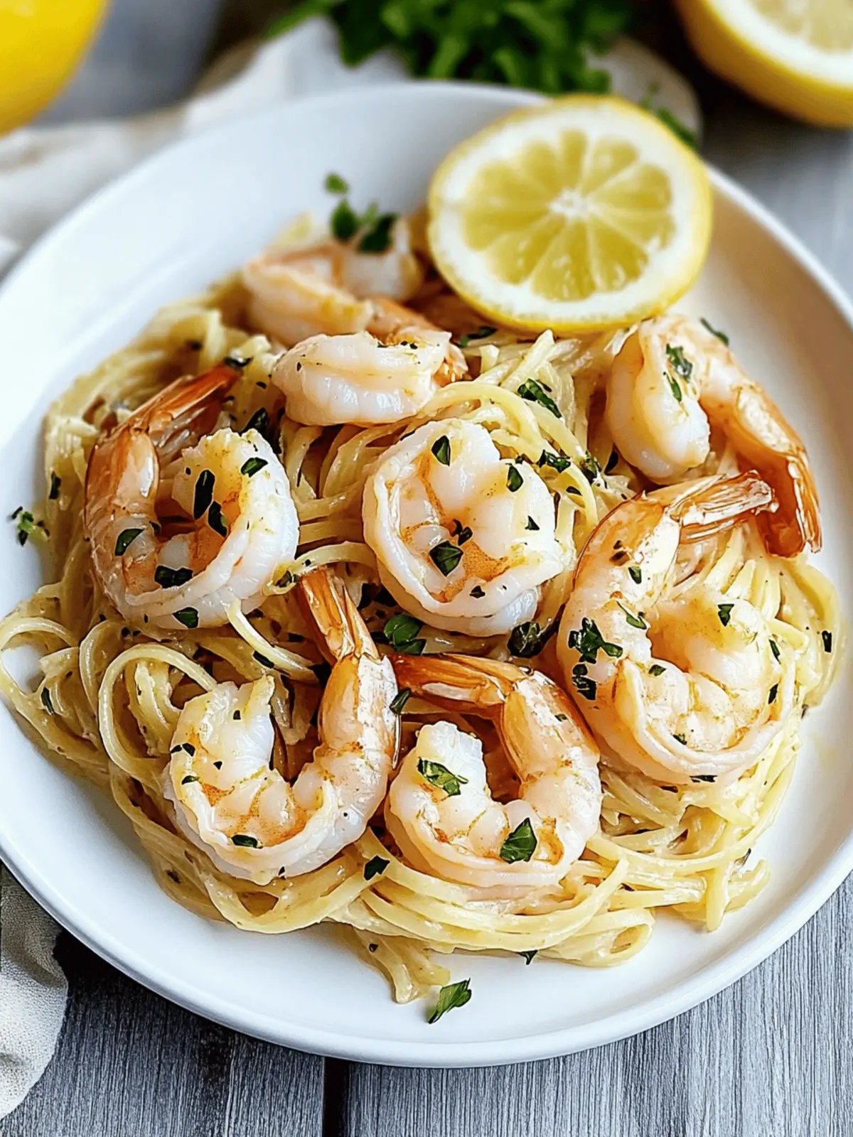 Dairy-Free Shrimp Scampi