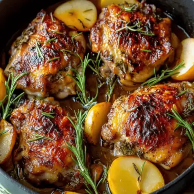 Rosemary Apple Cider Chicken