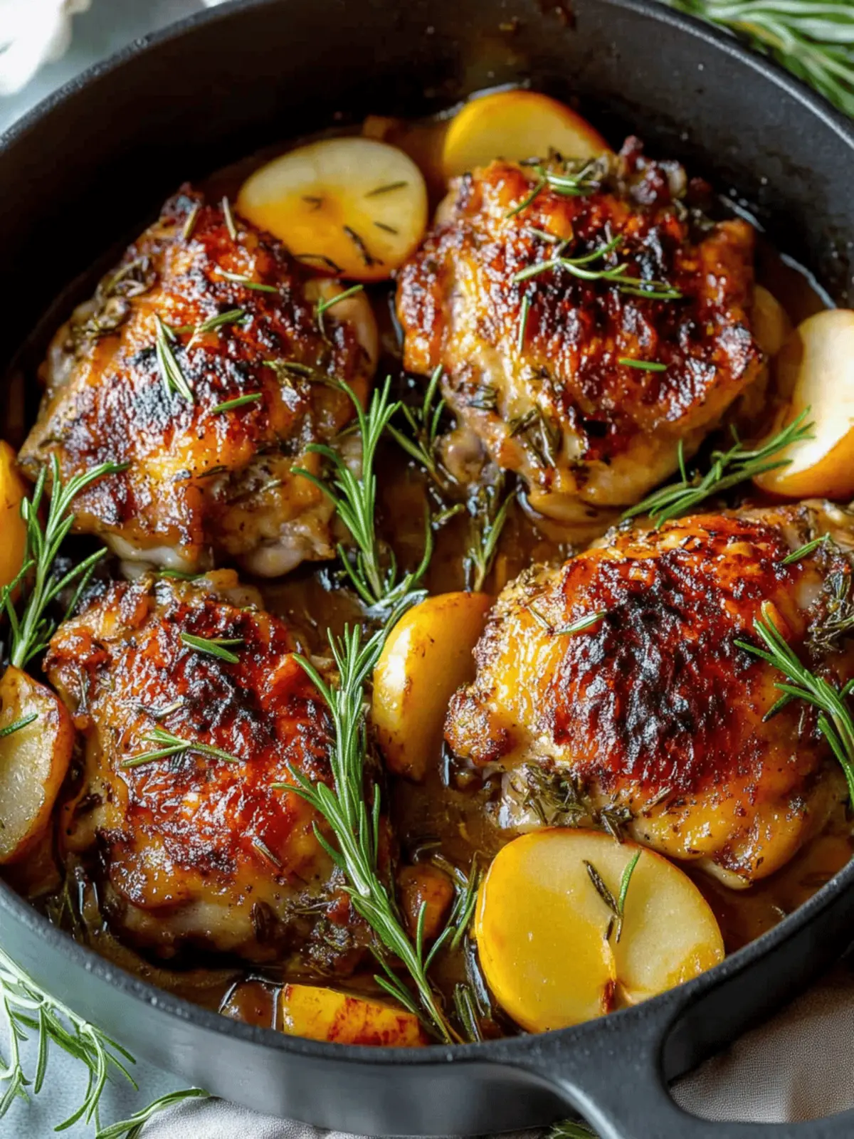 Rosemary Apple Cider Chicken