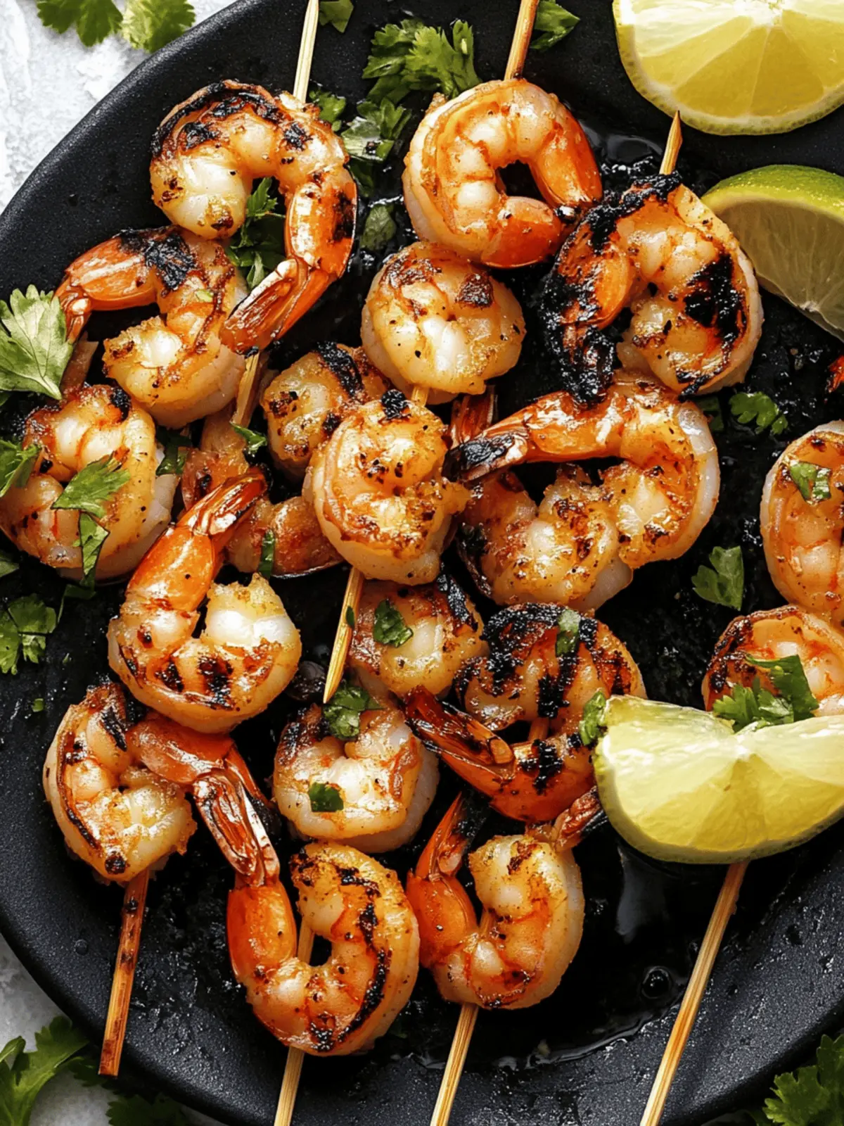 Grilled Shrimp Skewers